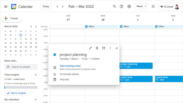 Join an Online Meeting via Google Calendar