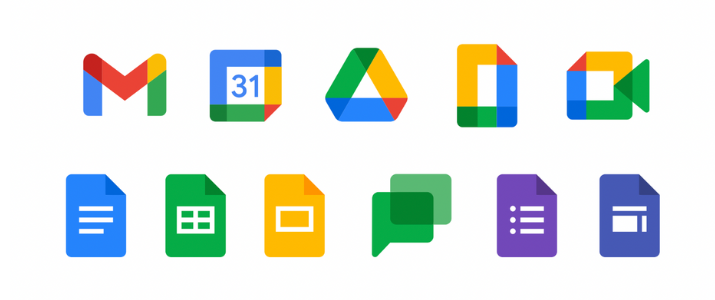 Google Workspace Tools Icons