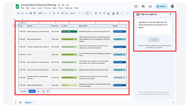 Instantly analyze data and generate reports in Google Sheets